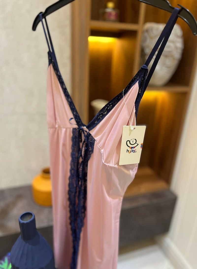 Hyper One Women's Nightgown with a Distinctive Design Pink - Image 3