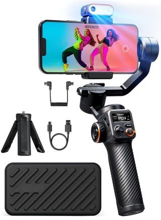 3-Axis Smartphone Gimbal Stabilizer with AI Tracker CCT/RGB Fill Light.Ideal for iPhone and Android this gimbal ensures smooth and stabilized video recording on the go. - pzsku/Z12E04CB1C10A58B561BCZ/45/_/1706230830/72d38602-3857-4e05-80f2-9448bfad1e22