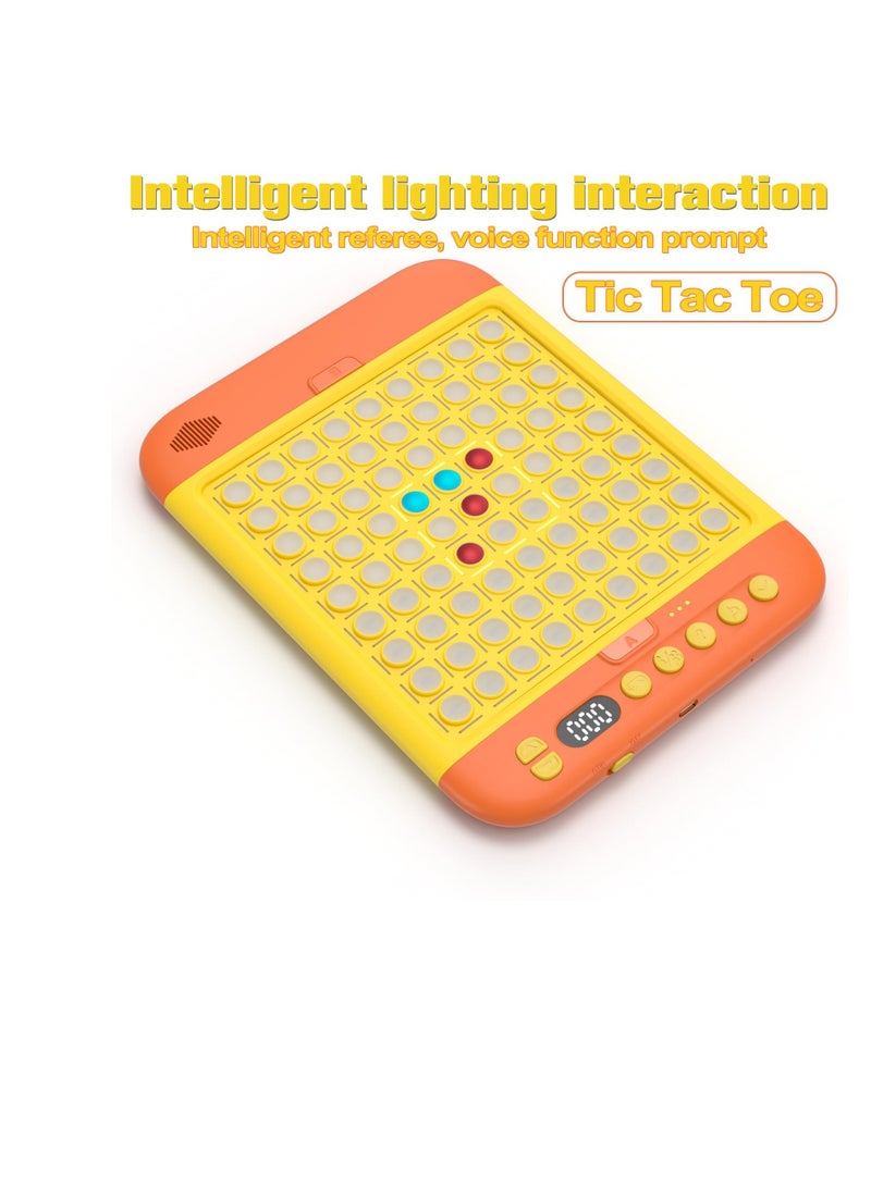 Excefore Smart Board Games, Built-in 11 Board Games, Connect 4, Checkers, Tic Tac Toe, AI Electronic Board Game for 1-2 Players and Kids Aged 3+, Wonderful Kids Games for Family, Birthday Gifts for All Ages - Image 2