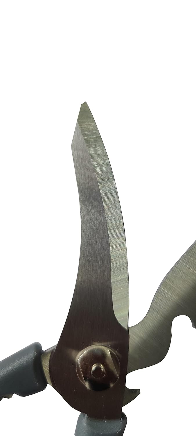 Haus Alchemy HeavyDuty Kitchen Scissors 5In1 Multipurpose Shears For ChickenFishMeatVegetablesBonesFlowersNutsHerbsAnd BbqSharp 2Cr14 Stainless Steel Blades Big Size GreyOrange - Image 5