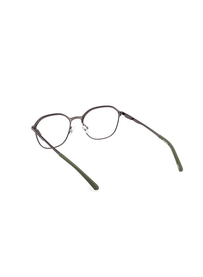SKECHERS Men's Asymmetrical Eyeglass Frames Matte Gunmetal SKECHERS SE5011200951 51 mm - Image 3