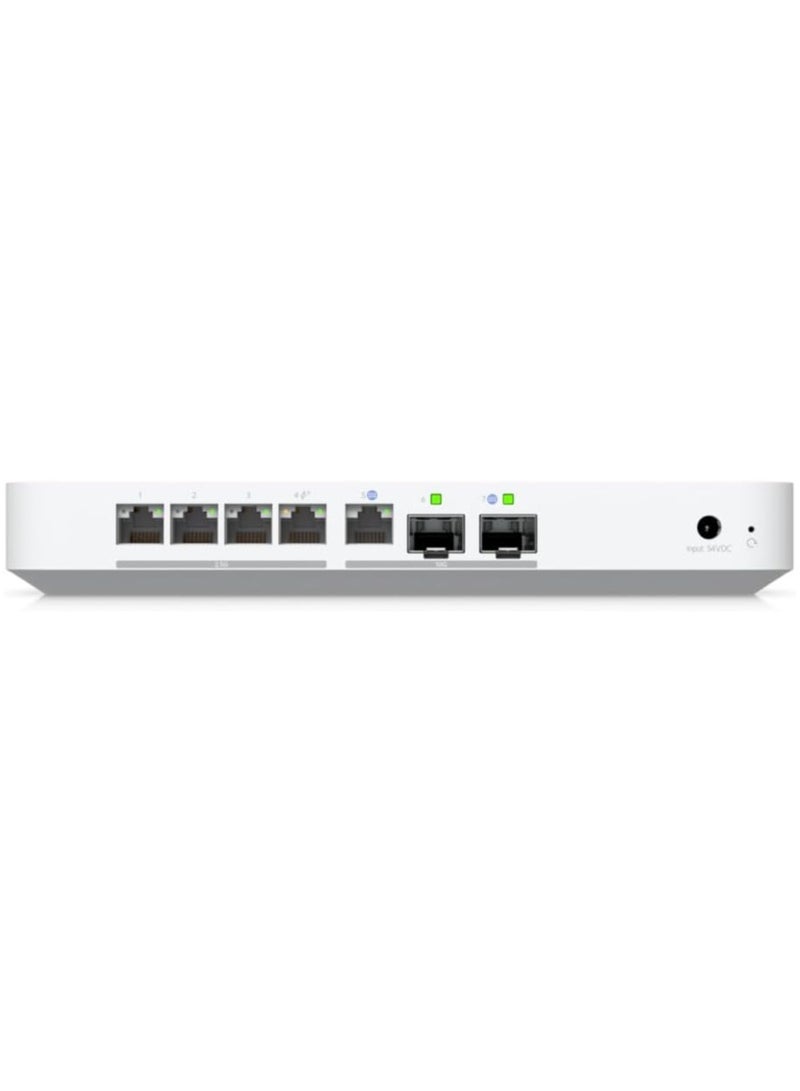 FIPKA Cloud Gateway UCG-Fiber – 10G SFP+ & RJ45, 5Gbps Routing, Manages 500+ Clients, IDS/IPS Protection - Image 1