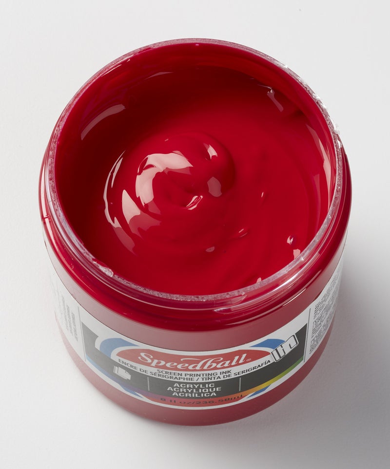 Speedball, 46211, Acrylic Screen Printing Ink, 8 Fl Oz. 237 ml, Process Magenta - Image 2