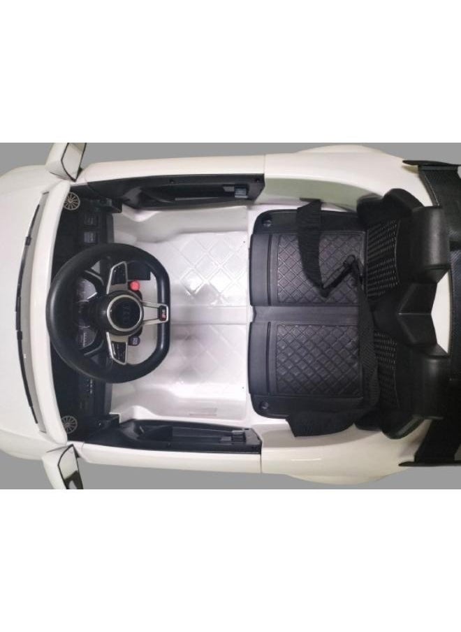 Audi Audi TT RS Roadster Ride On White  - Image 3