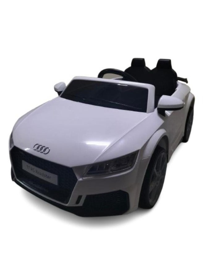 Audi Audi TT RS Roadster Ride On White  - Image 1