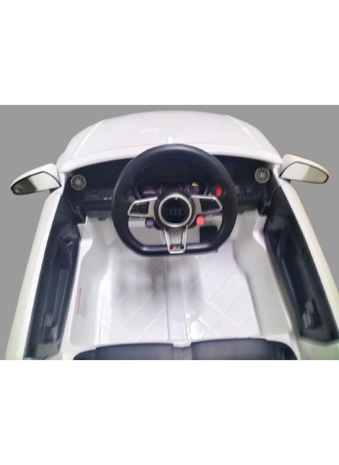 Audi Audi TT RS Roadster Ride On White  - Image 4