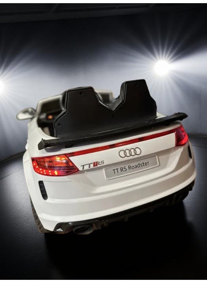 Audi أودي TT RS رودستر ركوب أبيض - Image 2