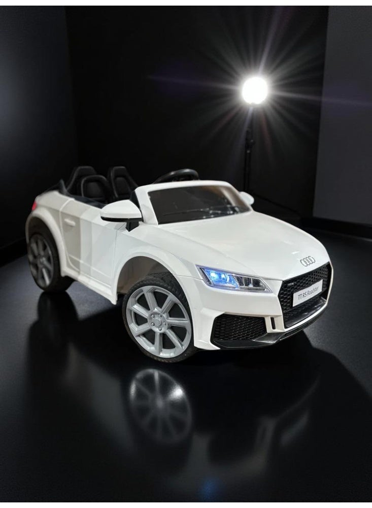 Audi أودي TT RS رودستر ركوب أبيض - Image 1