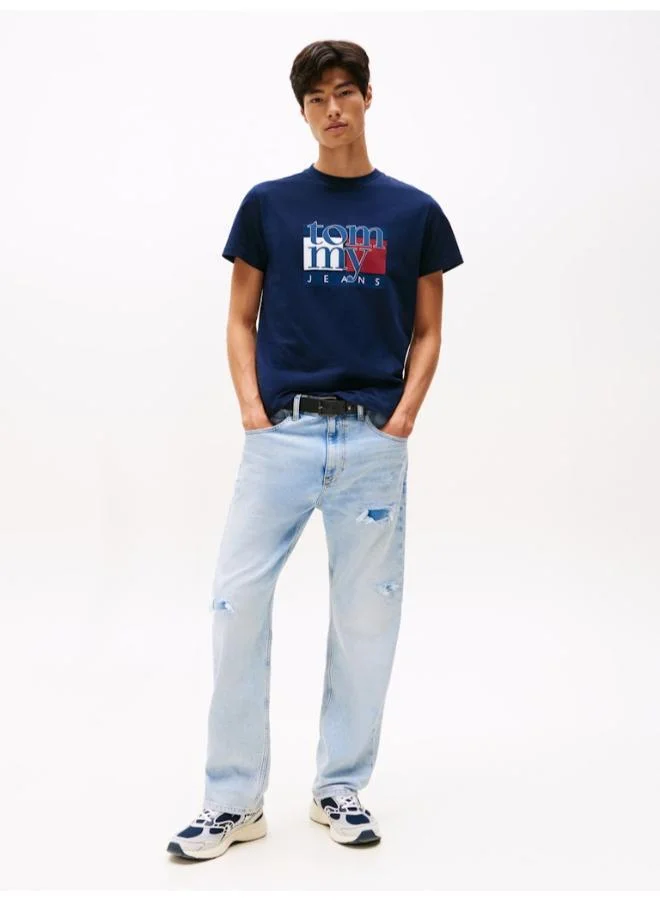 TOMMY JEANS Flag Graphic Slim T-Shirt