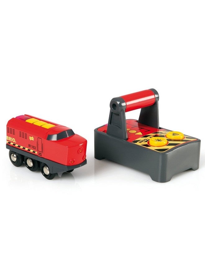 بريو وورلد ٣٣٢١٣ - مجموعة قطارات التحكم عن بُعد | لعبة خشبية للأطفال | تُحسّن التفكير المنطقي | ألعاب سكك حديدية متوافقة | مثالية للأعمار من ٣ سنوات فما فوق - Image 1