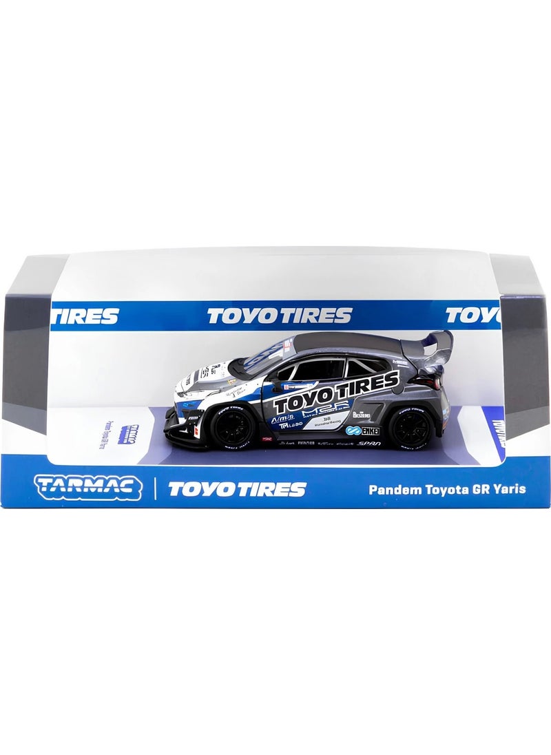 Toyfest - Tarmac Works 1/64 Pandem Toyota gr Yaris Collectible Model Car - Image 1