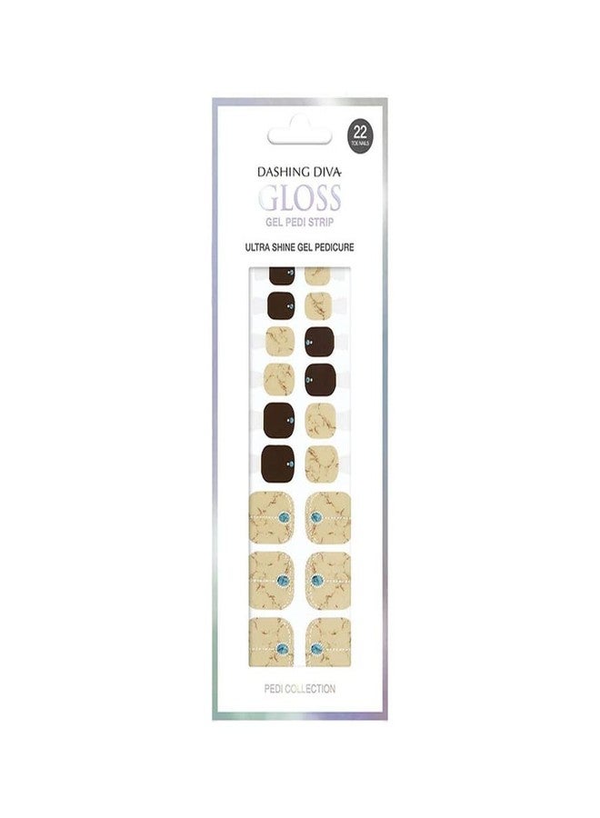 داشينج ديفا طلاء أظافر داشينج ديفا اللامع | مناسب من الصباح إلى المساء | أظافر قصيرة مربعة الشكل تُلصق بالضغط | أظافر جل لاصقة تدوم طويلاً | تدوم حتى 7 أيام | تحتوي العبوة على 30 ظفرًا لاصقًا (لون حجر الديك الرومي) - Image 1