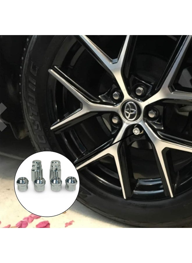 3XR Wheel Lock Set – 12mmx1.50 & 12mmx1.25, Includes 4 Lock Nuts and 2 Tools, Chrome Finish for Secure Tire Installation - 4997 - Image 3