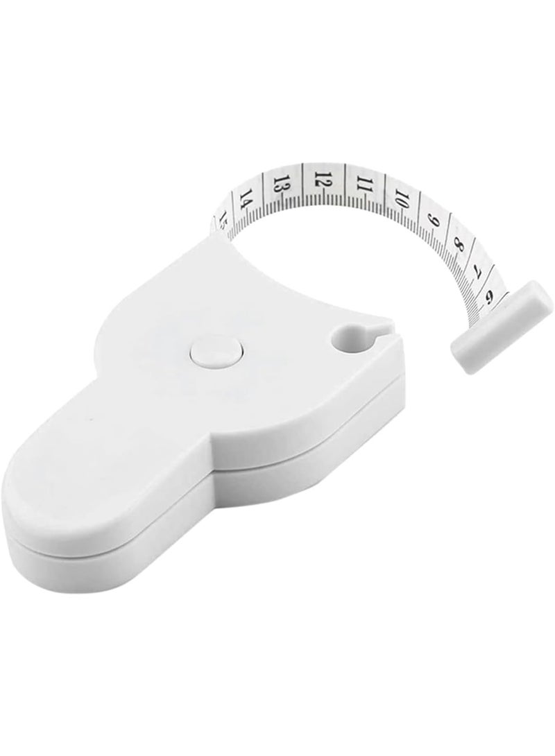 Automatic Telescopic Tape Measure – Self-Tightening Retractable Body Measuring Ruler | Perfect for Accurate Body Measurements, Fitness, Tailoring, and Health Tracking - Image 1