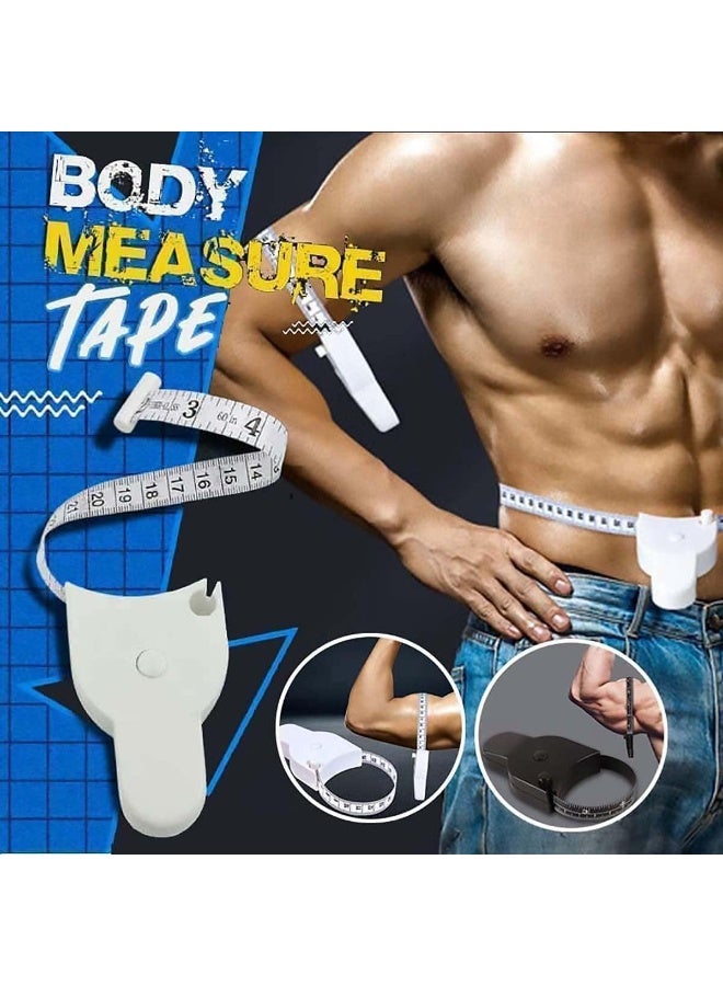 Automatic Telescopic Tape Measure – Self-Tightening Retractable Body Measuring Ruler | Perfect for Accurate Body Measurements, Fitness, Tailoring, and Health Tracking - Image 5