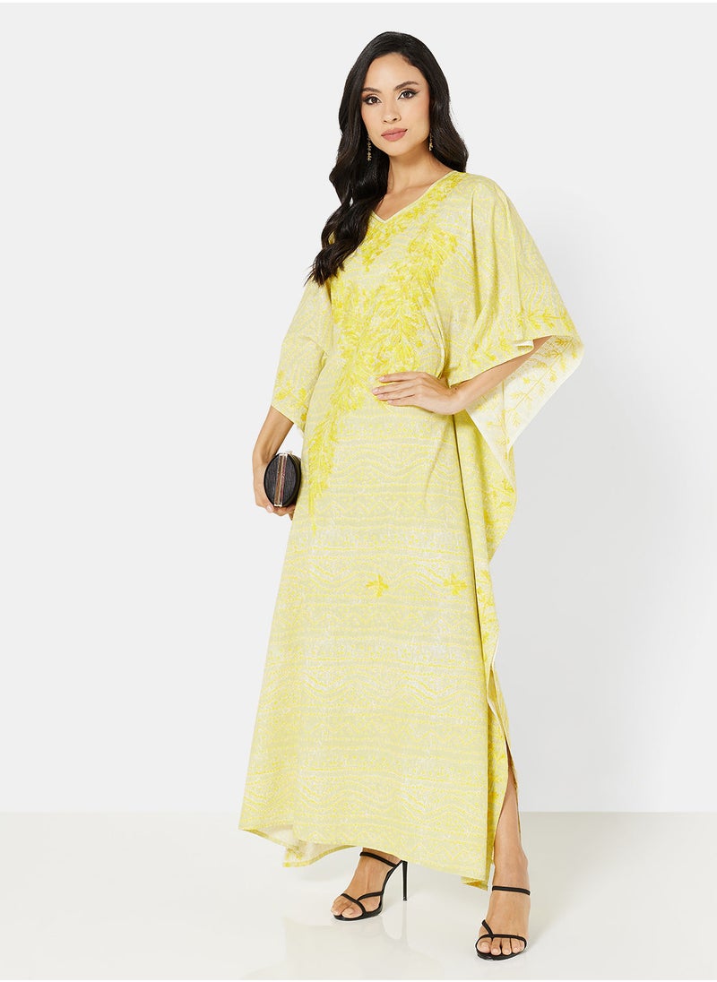 ARABIAN CLOSET EMBROIDERED KAFTAN  - Image 3