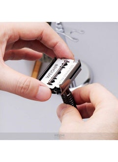 WeiShi 50 Count Double Edge Safety Razor Extra Stainless Blades  - Image 4