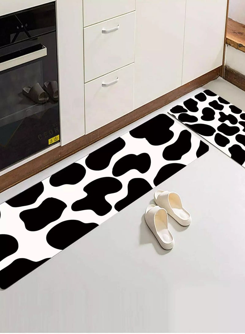 1pc Cow Pattern Floor Mat  - Image 2