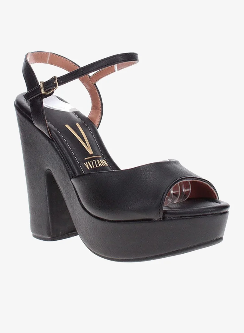 فيزانو صنادل بكعب عالٍ مع حزام خلفي - أحذية أنيقة بكعب عالٍ للفتيات والسيدات