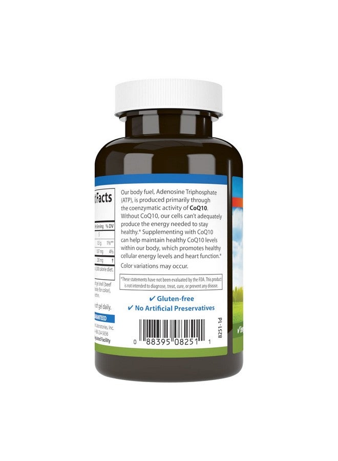 Carlson CO-Q10 200mg, 90 Softgels - Image 3