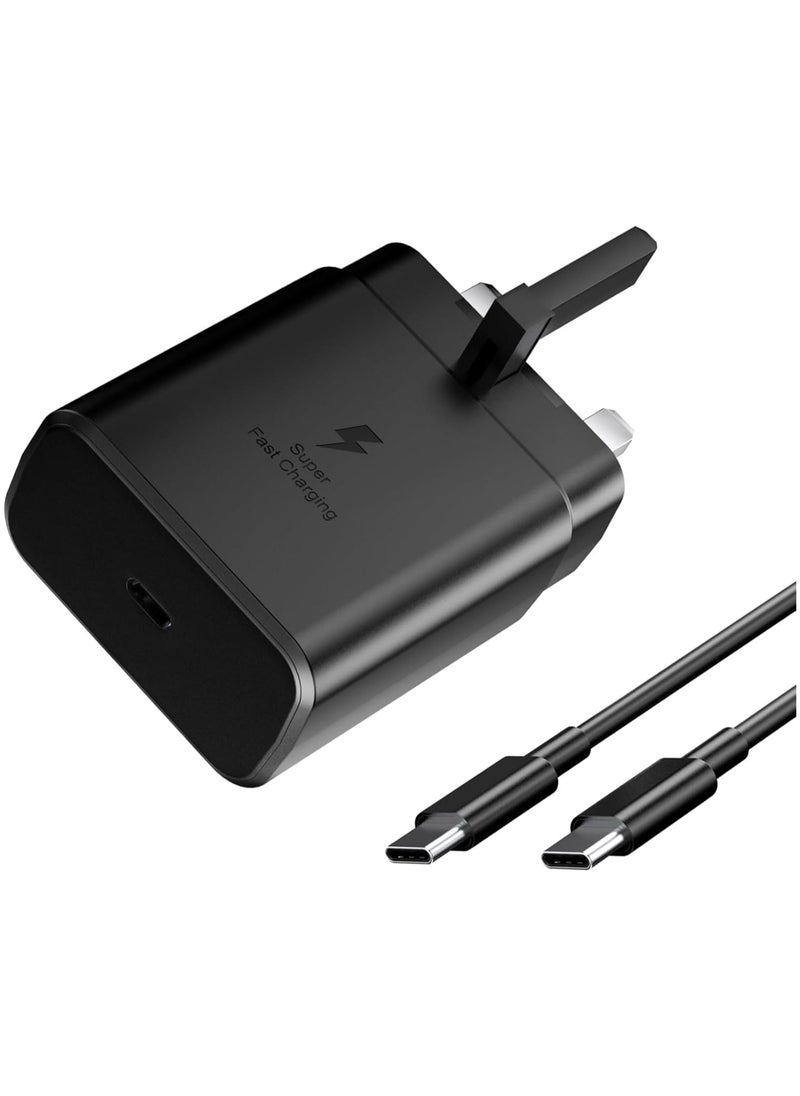 Mic-O-Mic 45W USB C Super Fast Charging Charger - Compatible with S24 S23 S22 S21 S20 Ultra, S24+ S23+ S22+ S21+, A53, A15, A 55, A54 - Type C Power Adapter,  - Image 1