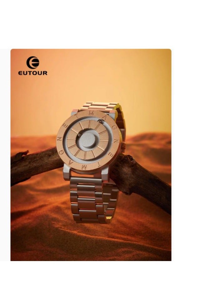 EUTOUR Magnetic Suspension Bead Concept Watch Fashion Luxury Quartz Watch - Image 2