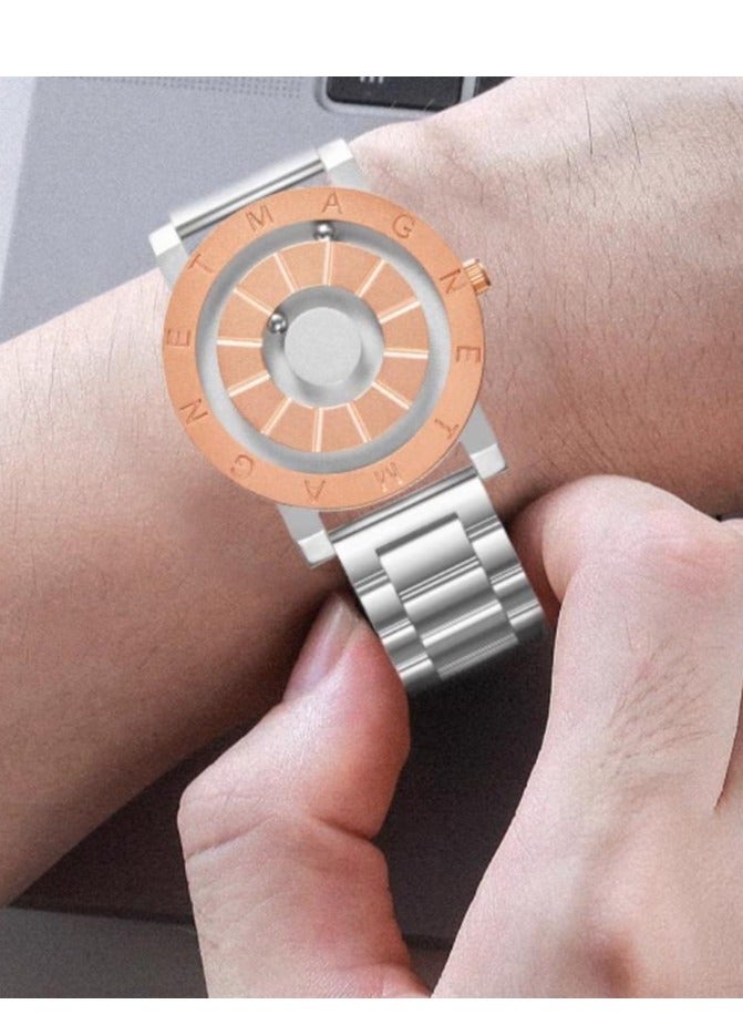 EUTOUR Magnetic Suspension Bead Concept Watch Fashion Luxury Quartz Watch - Image 4