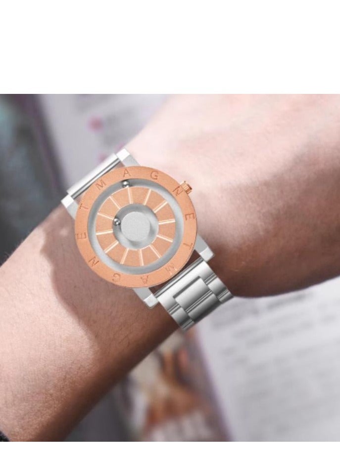 EUTOUR Magnetic Suspension Bead Concept Watch Fashion Luxury Quartz Watch - Image 5