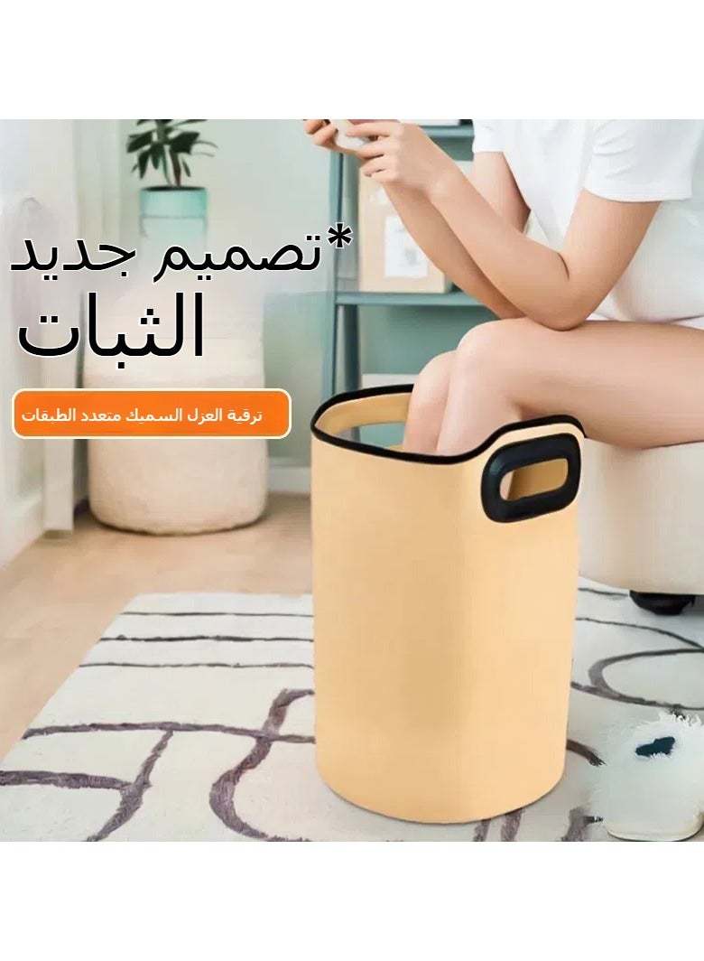 general Travel folding foot soaking bucket Household calf multi-functional portable foot soaking bag Height insulation foot washing bucket 20L - Image 2