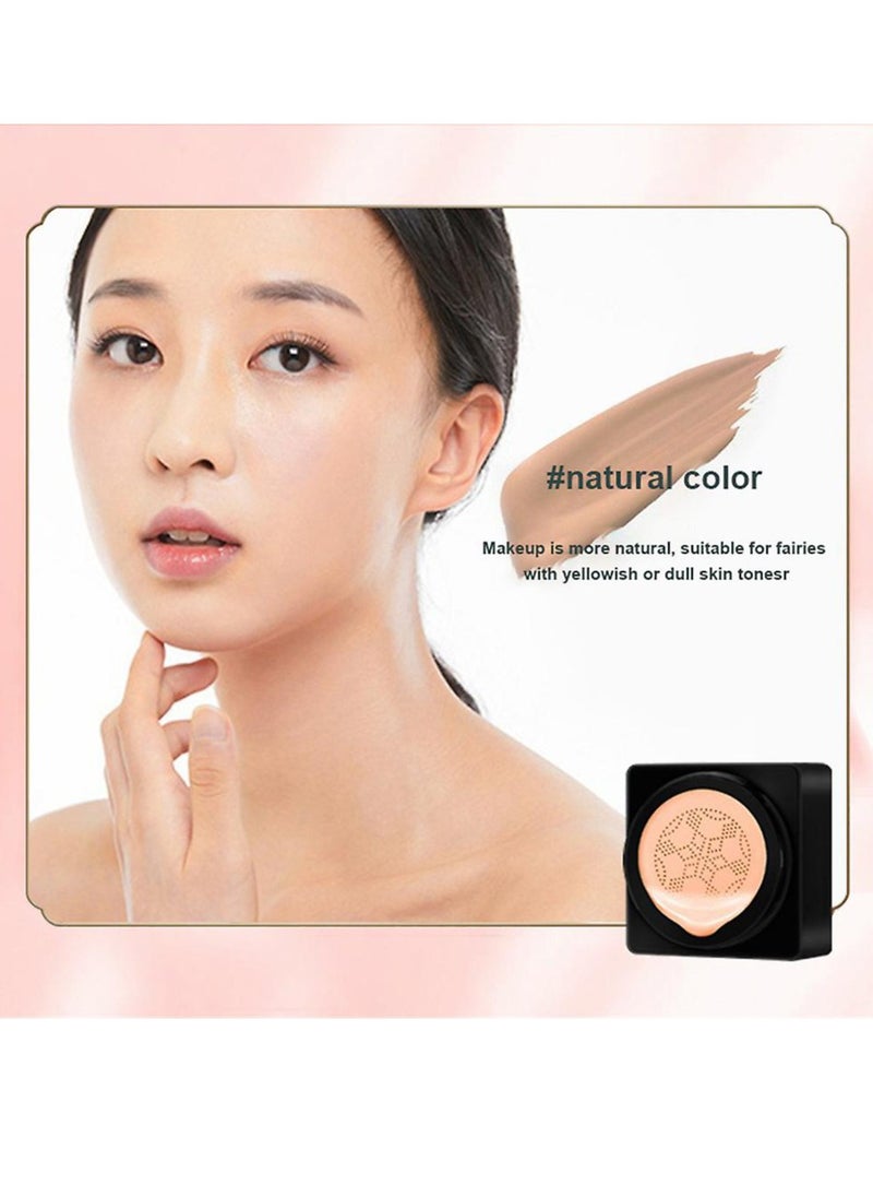 OCHEAL Mushroom Head Air Cushion CC Cream BB Cream Makeup Foundation Moisturizing Concealer Long Lasting Full Coverage Waterproof Foundation Makeup Even Skin Tone Makeup Base Primer 02  - Image 3