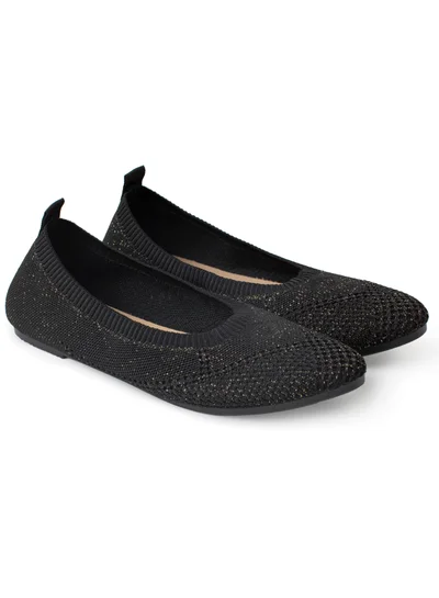 flâneur Flaneur Womens Shoes Flats - Round Toe Ballet Shoes for Women, Walking Casual Shoes, Comfort Grey Womens Flats, Breathable Ladies Shoes, Stylish & Lightweight Footwear for Women