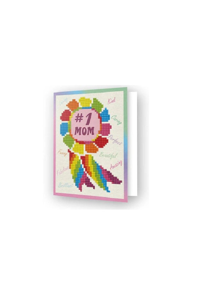 GREETING CARD  NUMBER 1 MOM 12.6 X 17.7