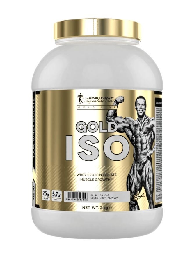 KEVIN LEVRONE KevinLevrone Gold Iso IsolateProtein Choco Oro Flavour 2Kg