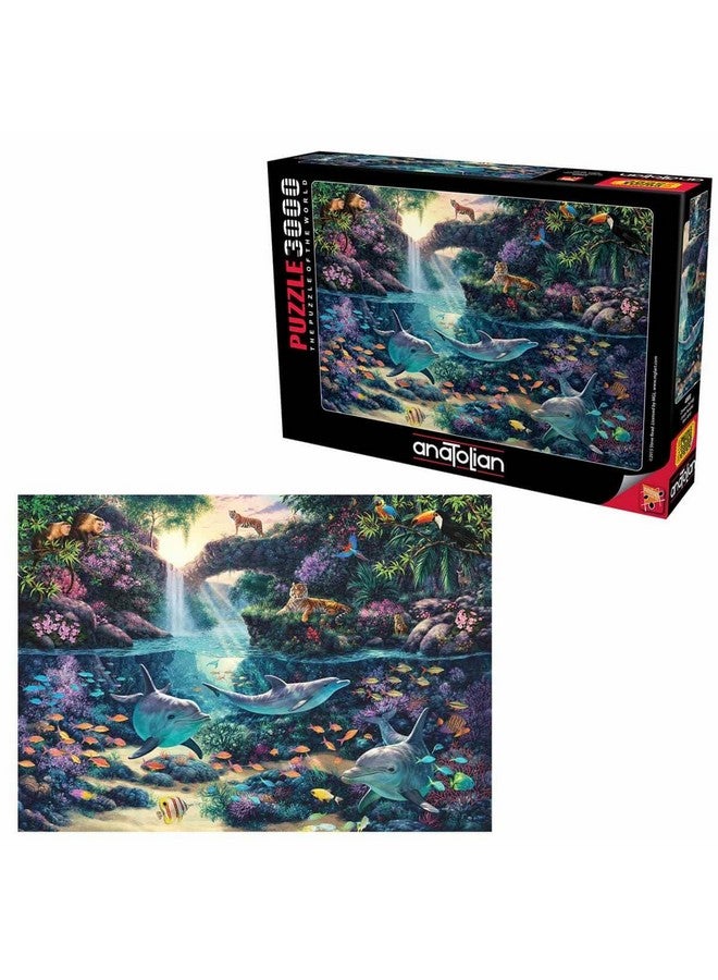 Anatolian Puzzle - Jungle Paradise, 3000 Piece Jigsaw Puzzle #4908 47 X 34 Inches - Image 4