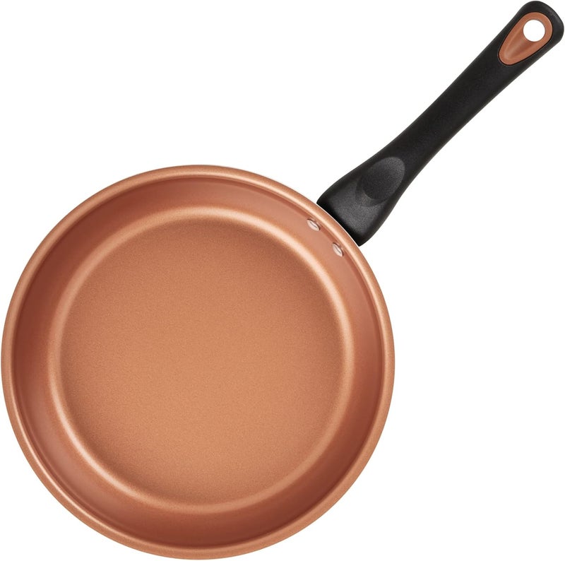 Farberware Glide Copper Ceramic Nonstick Covered Egg Poacher, 8-Inch, Black - 10654 - Image 5