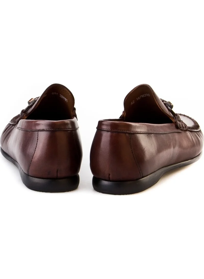 Cabani Men's Loafer Casual Shoes 167M098 Brown