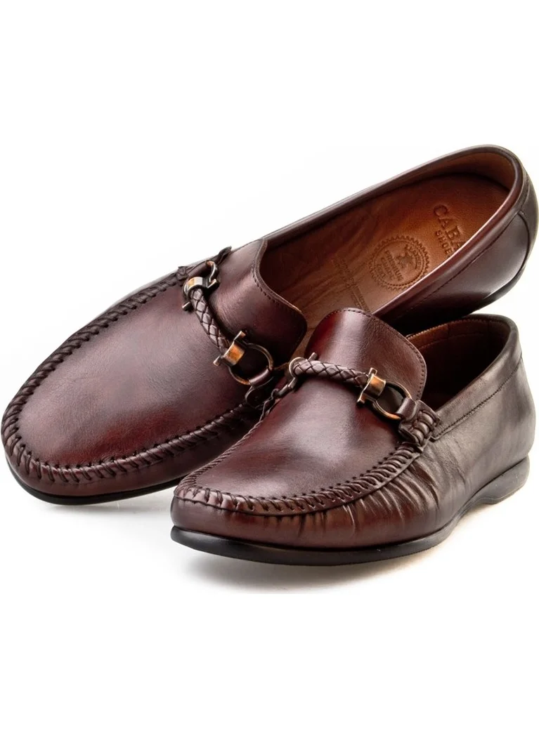 Cabani Men's Loafer Casual Shoes 167M098 Brown