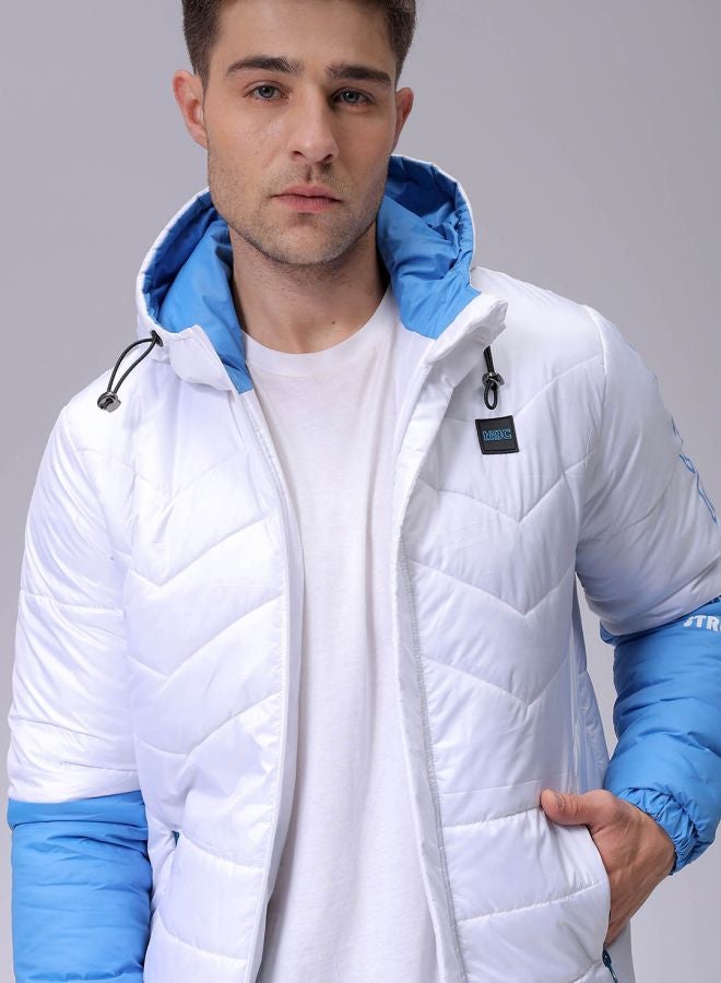 The Indian Garage Co Men Slim Fit Mix & Match Puffer Jackets  - Image 1