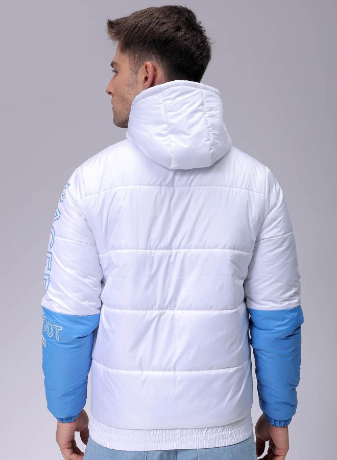 The Indian Garage Co Men Slim Fit Mix & Match Puffer Jackets  - Image 2