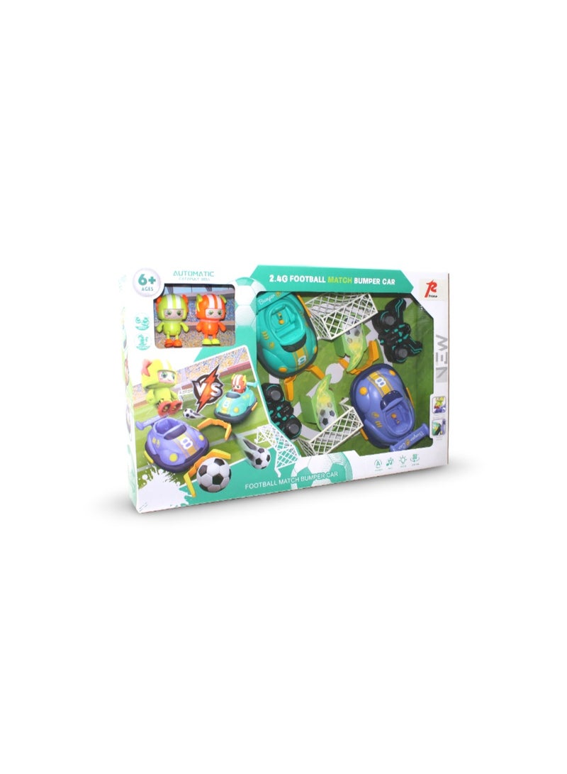 Prime 2.4G Remote Control Football Match Bumper Car Set - Image 1