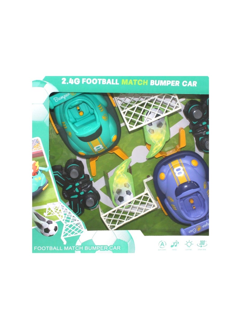 Prime 2.4G Remote Control Football Match Bumper Car Set - Image 3