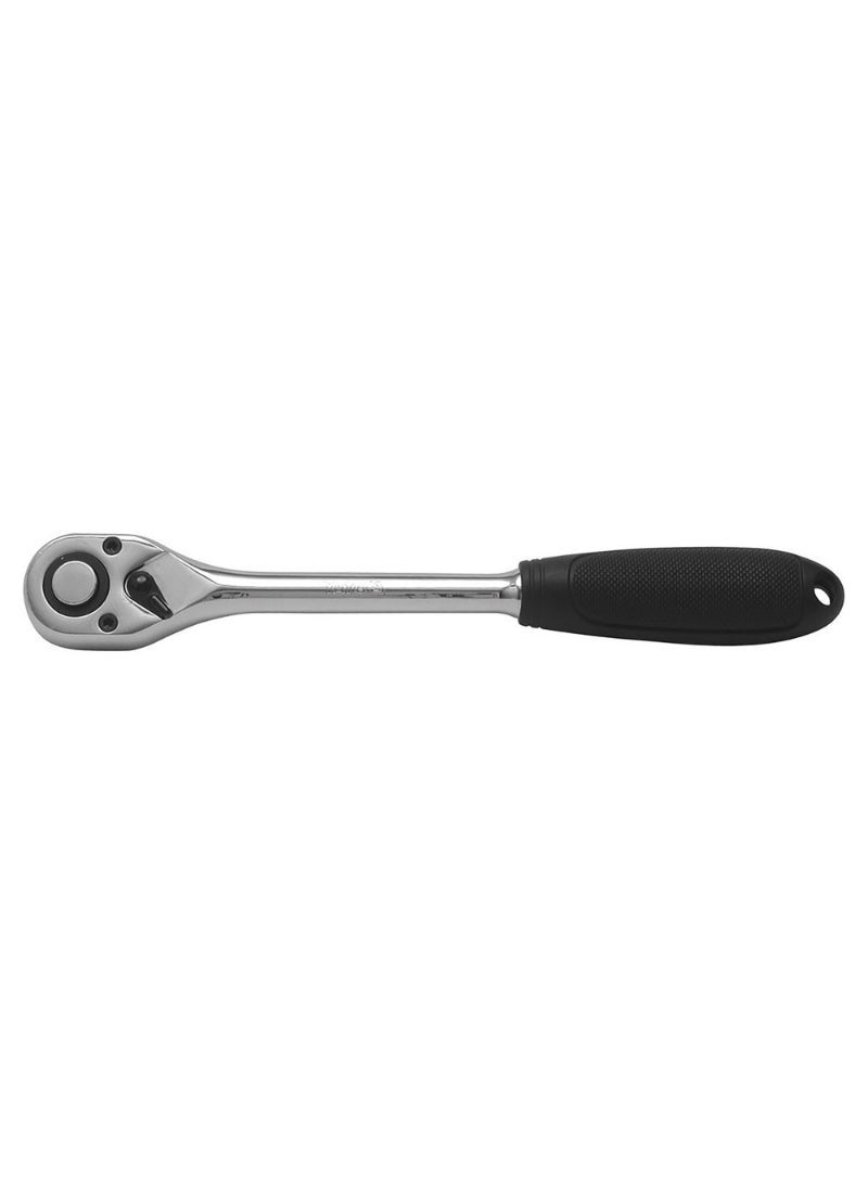 YATO Straight Ratchet Handle With Plastic Handle 1/4" - 72 T YT-0307 PL