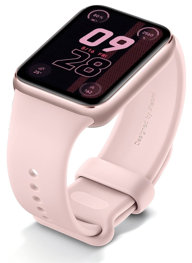 Xiaomi 350 mAh Smart Band 9 Pro 1.74 Inch Bluetooth Sports Bracelet Heart Rate Monitor GPS NFC Global Version Rose Gold - Image 5