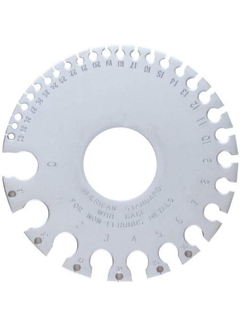 General Tools General Tools 20 Wire Round Gage, American Standard,Satin 