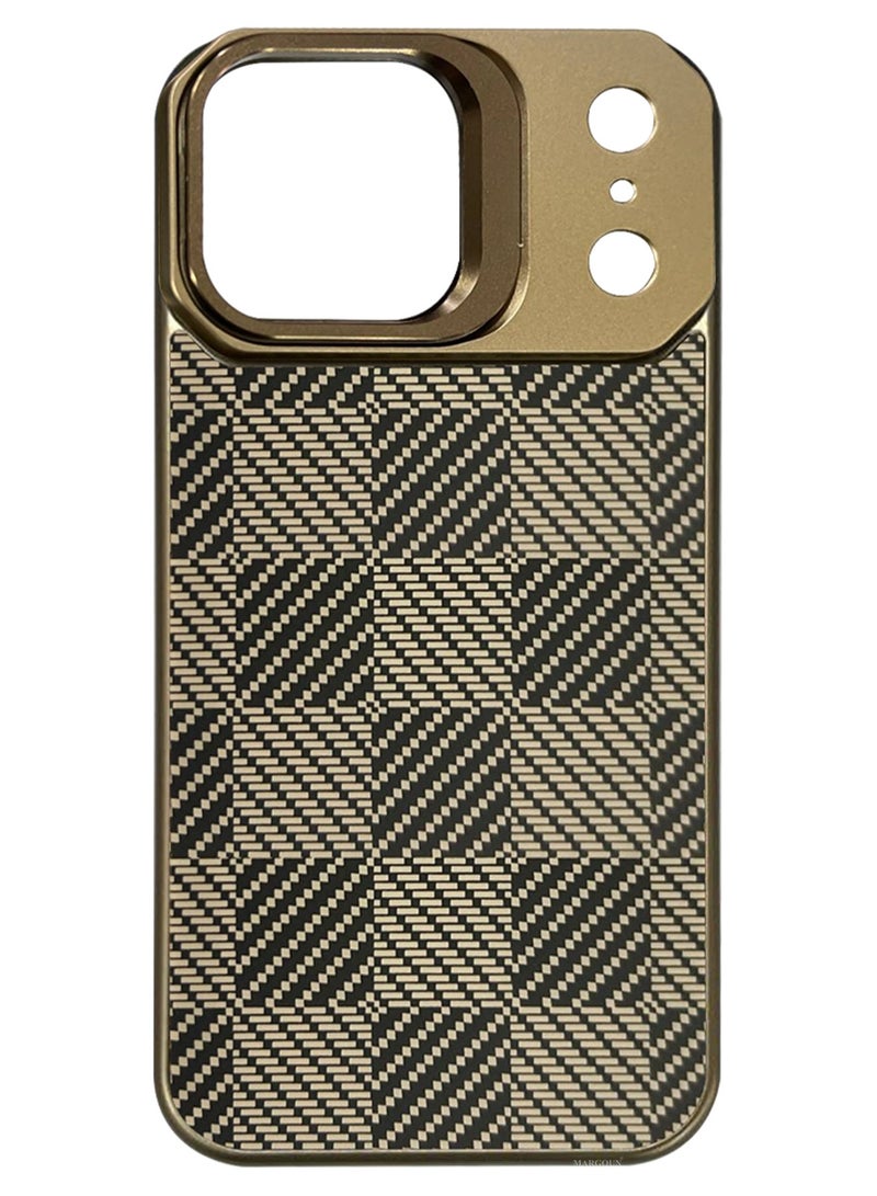 CATANES 3 Packs Magnetic MagSafe Case Cover for Apple iPhone 17 Pro Max - Ultra Slim Strong Protection Cover - Screen and Camera Guard - with Two Privacy Screen Protectors - Obsidian Checkered Colour - Image 2