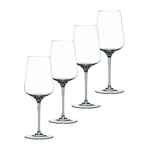 Nachtmann ViNOVA Red Wine Glass Set of 4 Clear 186Ounces Made of Crystal Glass Clear Long Stemmed Wine Glasses Tulip Shaped Cup Dishwasher Safe - Image 1