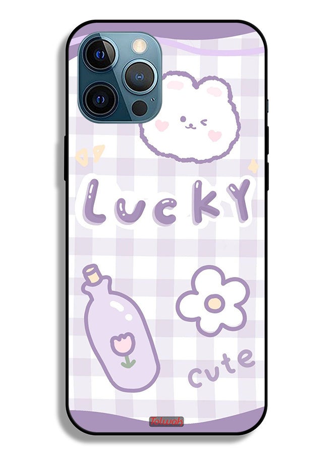 Tolwak Apple iPhone 12 Pro Max Protective Case Lucky Cute - Image 2