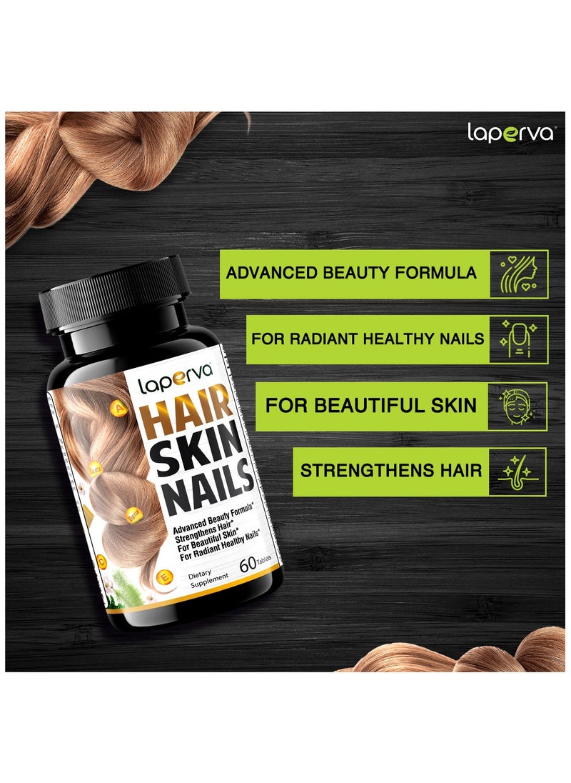 Laperva Hair Skin Nails with 60 Tablets  - Image 2