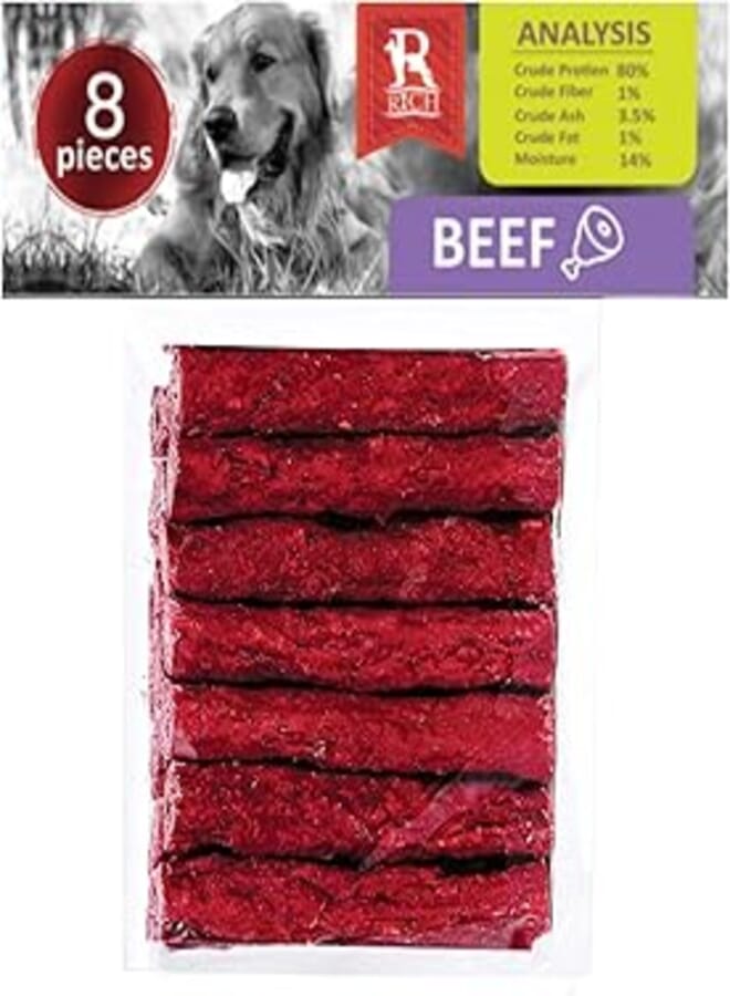 Rich Beef 8 Sticks for Dogs
