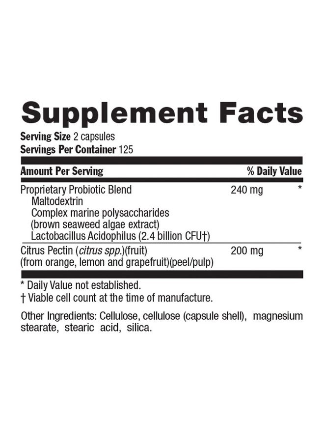 Country Life Dairyfree Acidophilus With Pectin 2.4 Billion Cfus 250 Vegan Capsules Certified Gluten Free Certified Vegan  - Image 3